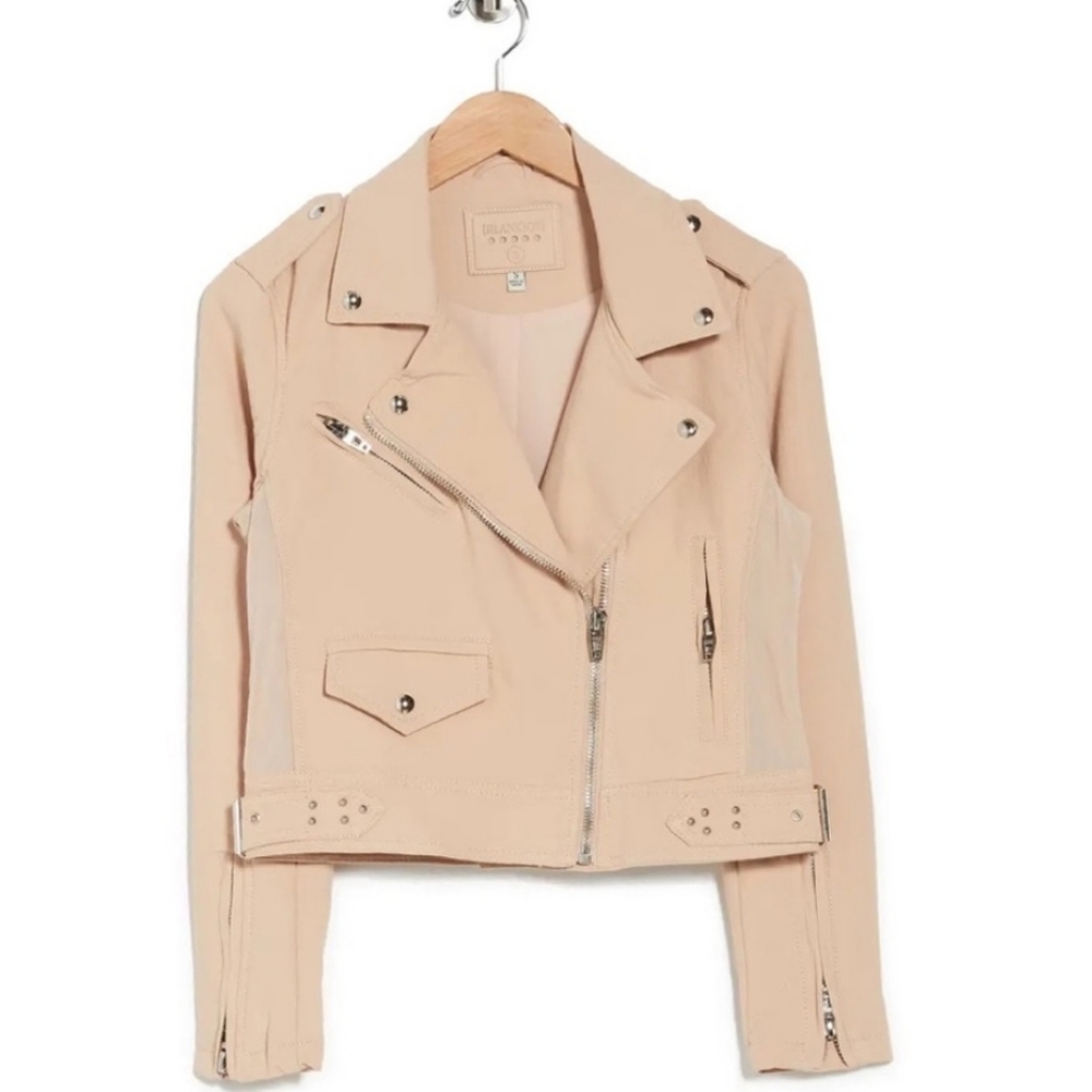 NWT BLANKNYC Crepe Moto Jacket